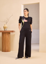 Signature Terry Wide Leg Pants
