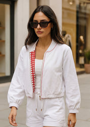 Effortless iCotton Zipper Jacket