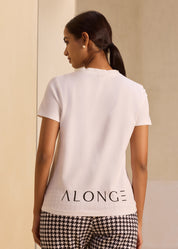 Embroidered Lioness Graphic Tee