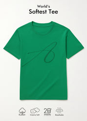 Relaxed Fit Embroidery Tee