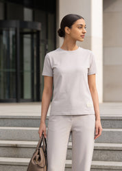 iCotton Signature Crew Neck Tee