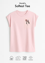 Embroidered Boxy Muscle Tee