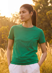 iCotton Signature Crew Neck Tee