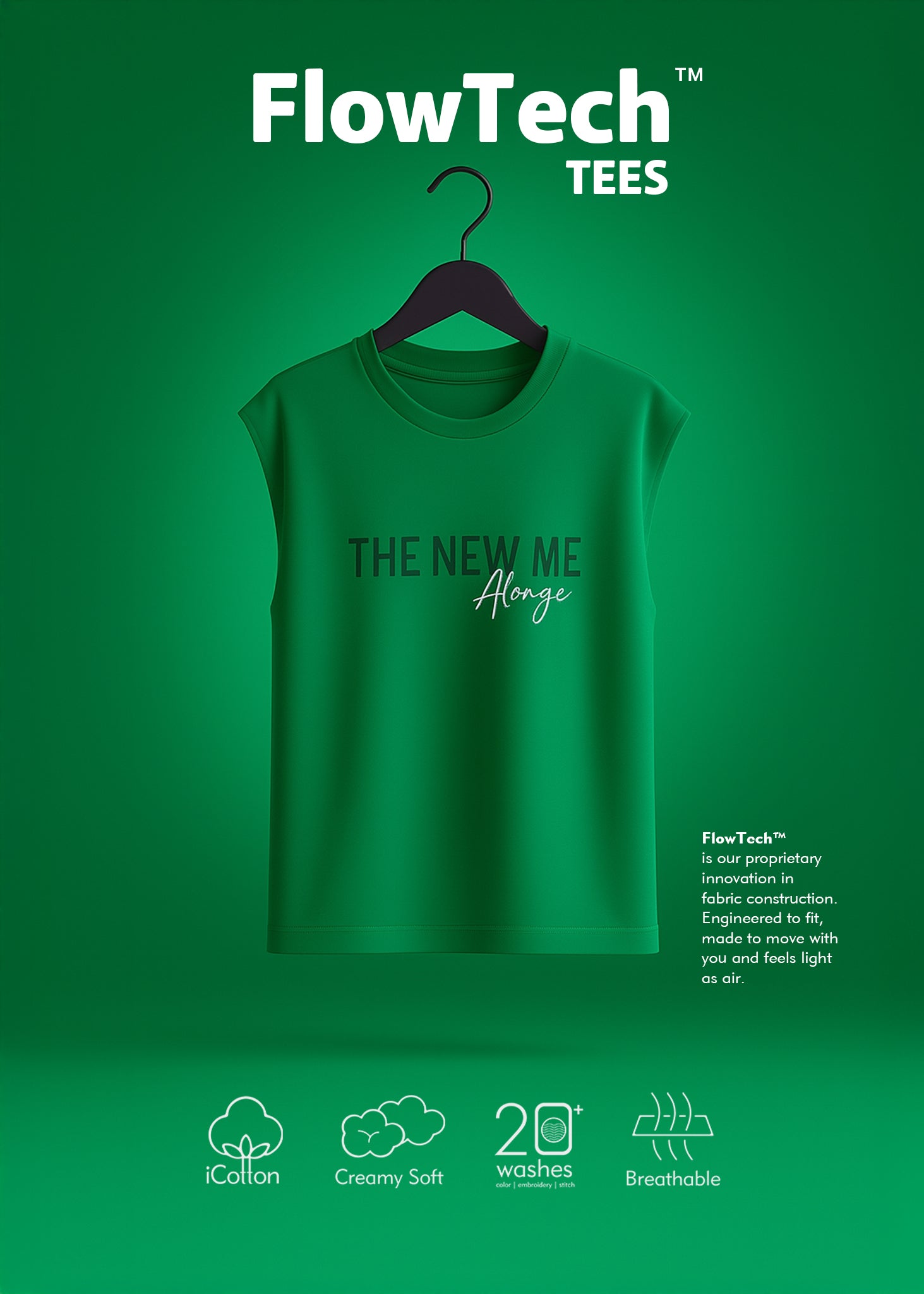 New Me Boxy Muscle Tee