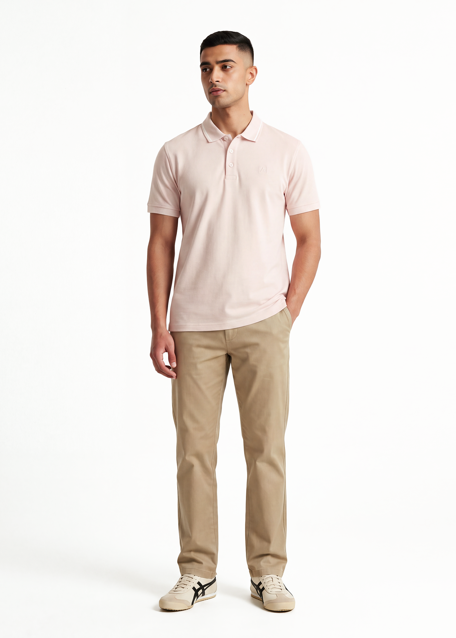 Daybreak Polo T-Shirt - Pastel Pink