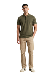 Heirloom Polo T-Shirt - Olive Green