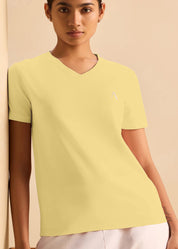 Cloud Soft Vee Neck Tee