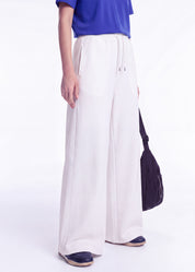 Non Transparent iCotton Wide Leg Pants