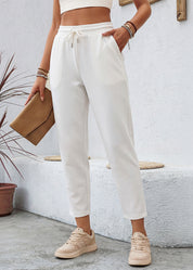 Relaxed iCotton Tapered Pants