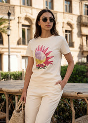 iCotton Protea Graphic Tee