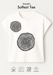 Soft Woodprint Boxy Muscle Tee