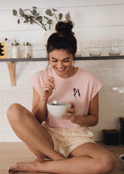 iCotton Oversized Muscle Tee