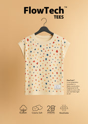 Soft Terrazzo Boxy Muscle Tee