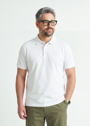 Undertone Polo T-Shirt - Classic White