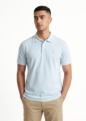 Daybreak Polo T-Shirt - Pastel Blue