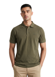 Heirloom Polo T-Shirt - Olive Green