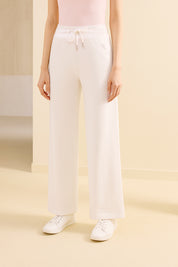Non Transparent Wide Leg Pants