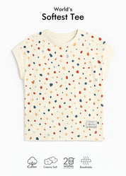 Soft Terrazzo Boxy Muscle Tee