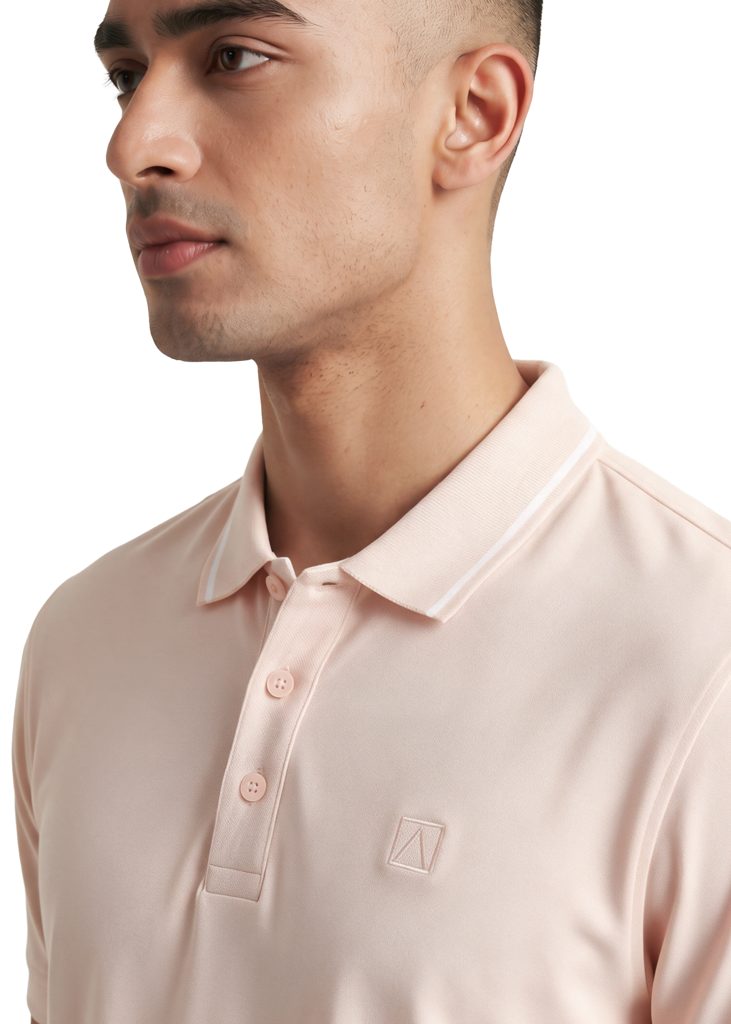 Daybreak Polo T-Shirt - Pastel Pink
