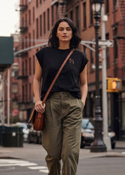 iCotton Oversized Muscle Tee