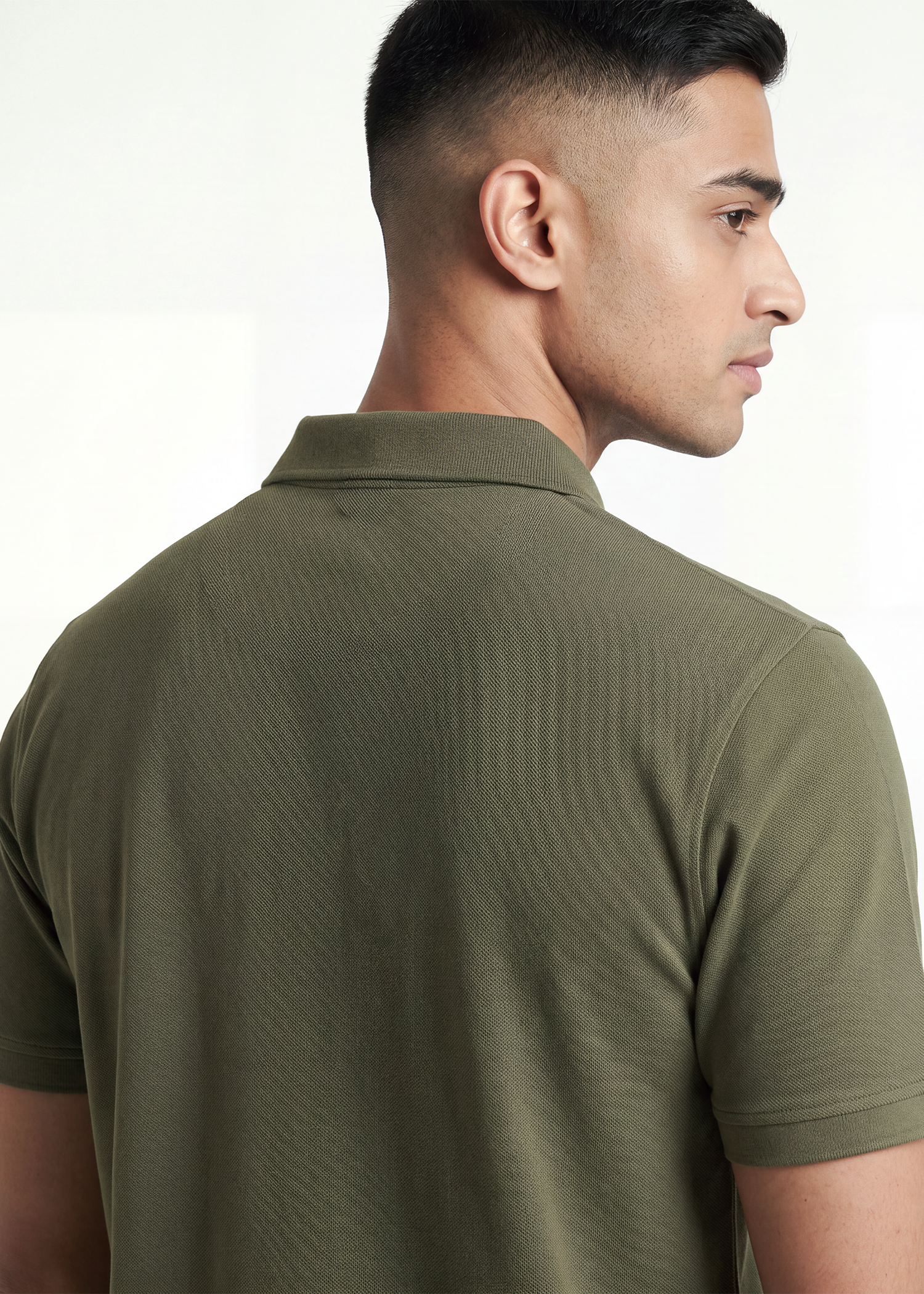 Heirloom Polo T-Shirt - Olive Green