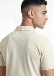 Heirloom Polo T-Shirt - Soft Cream