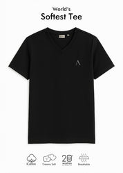 ALONGE Cloud Soft Vee Neck Tee