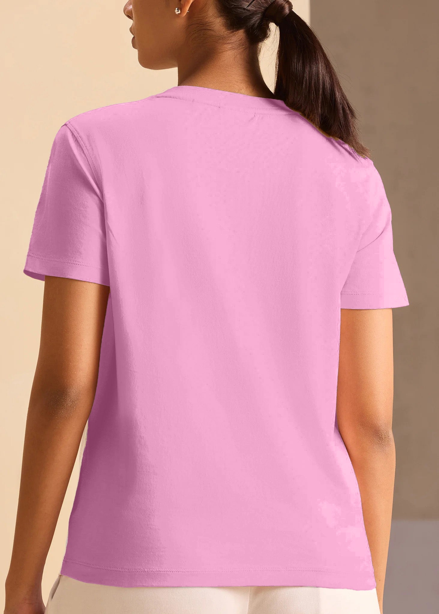 Cloud Soft Vee Neck Tee