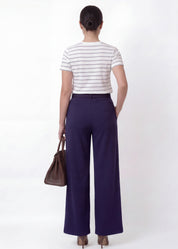 Belted Wide Leg Pants