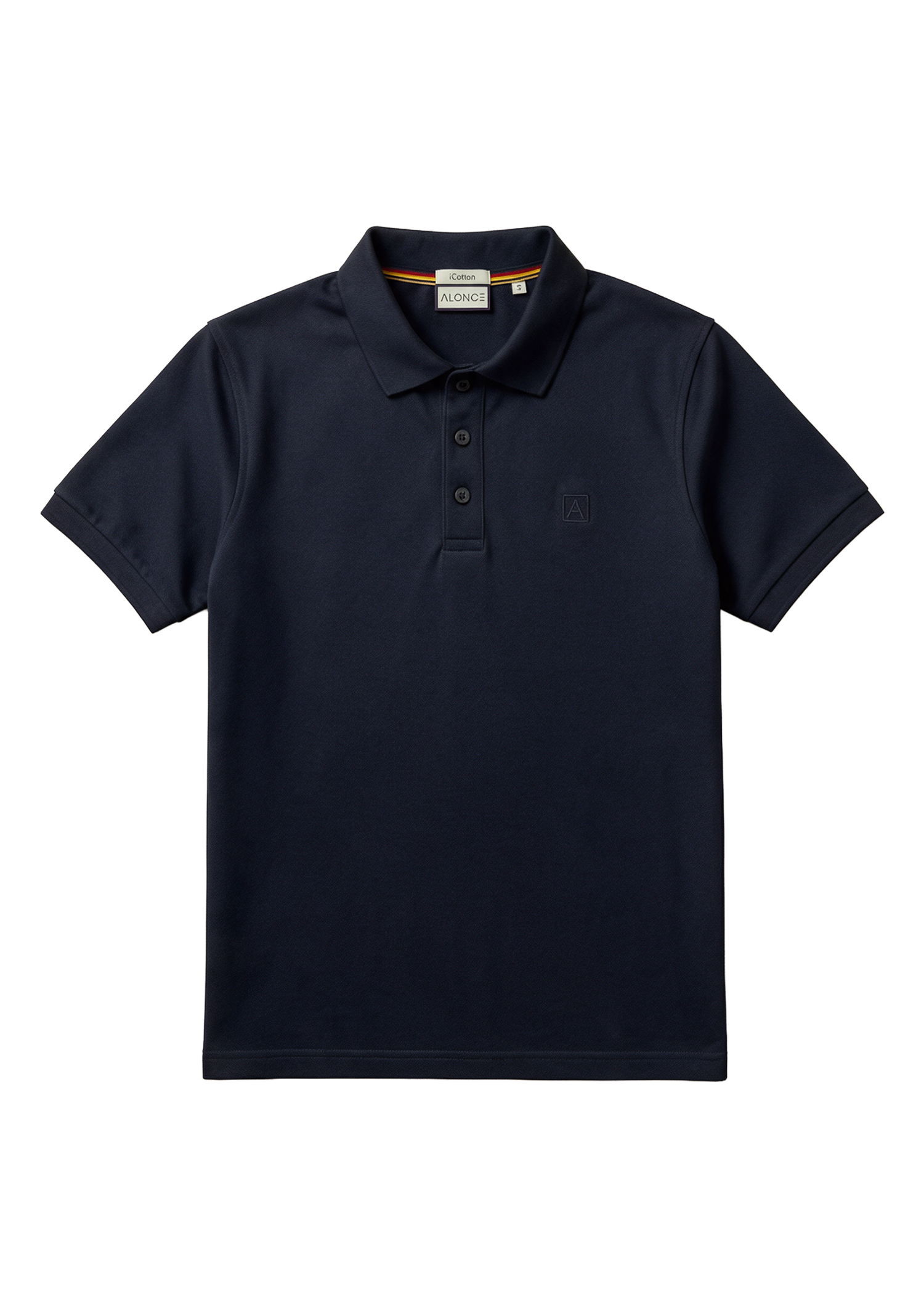 Undertone Polo T-Shirt - Jet Black
