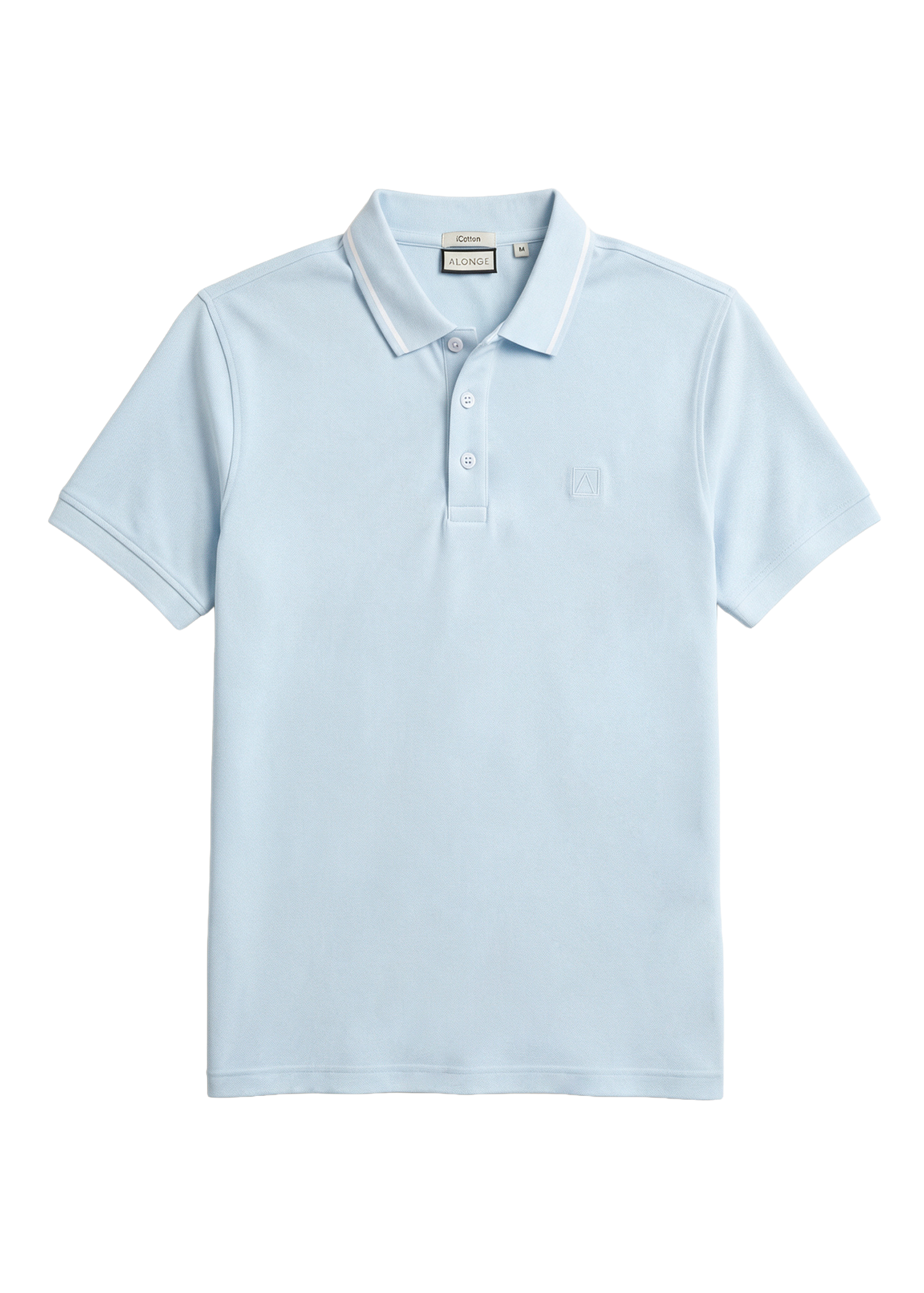 Daybreak Polo T-Shirt - Pastel Blue