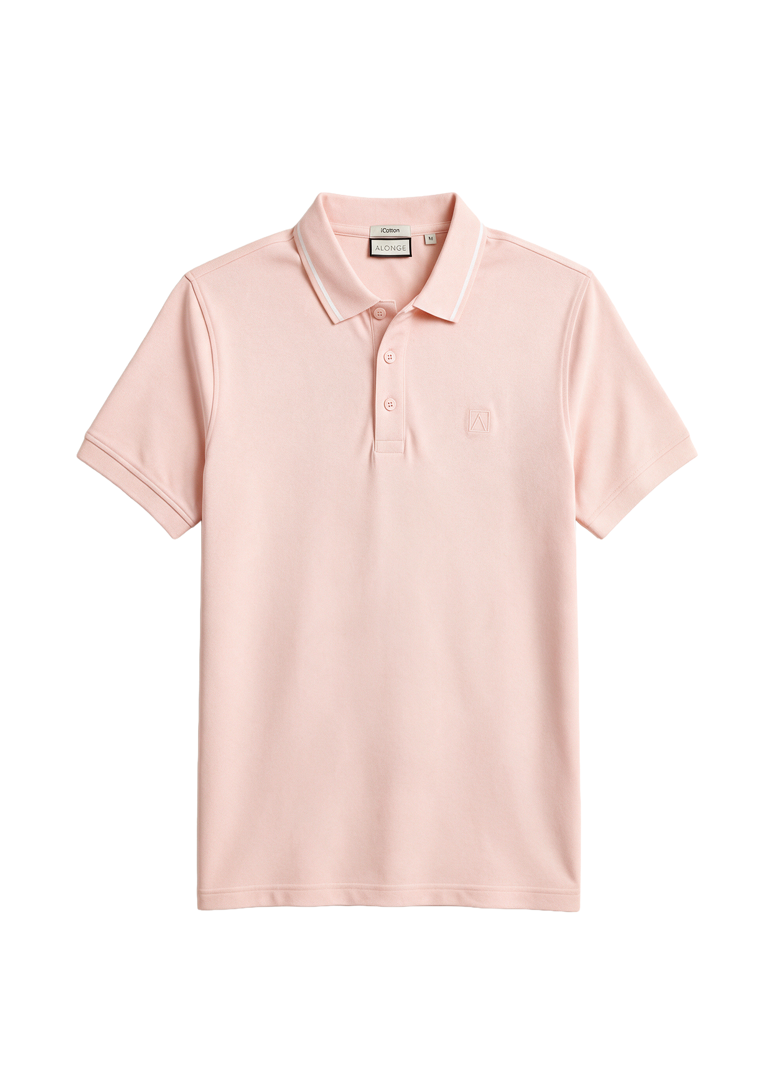 Daybreak Polo T-Shirt - Pastel Pink
