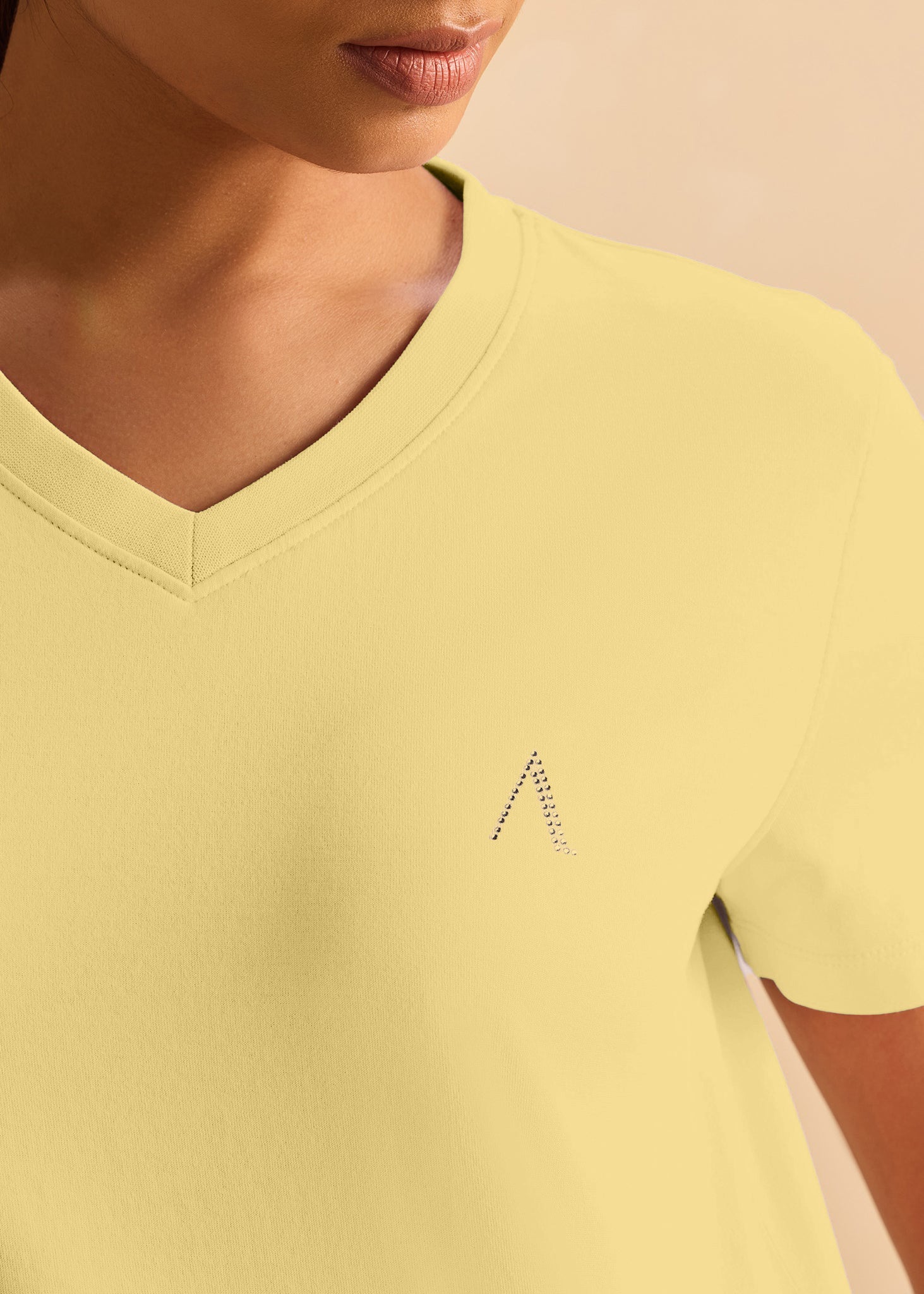 Cloud Soft Vee Neck Tee