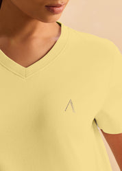 Cloud Soft Vee Neck Tee
