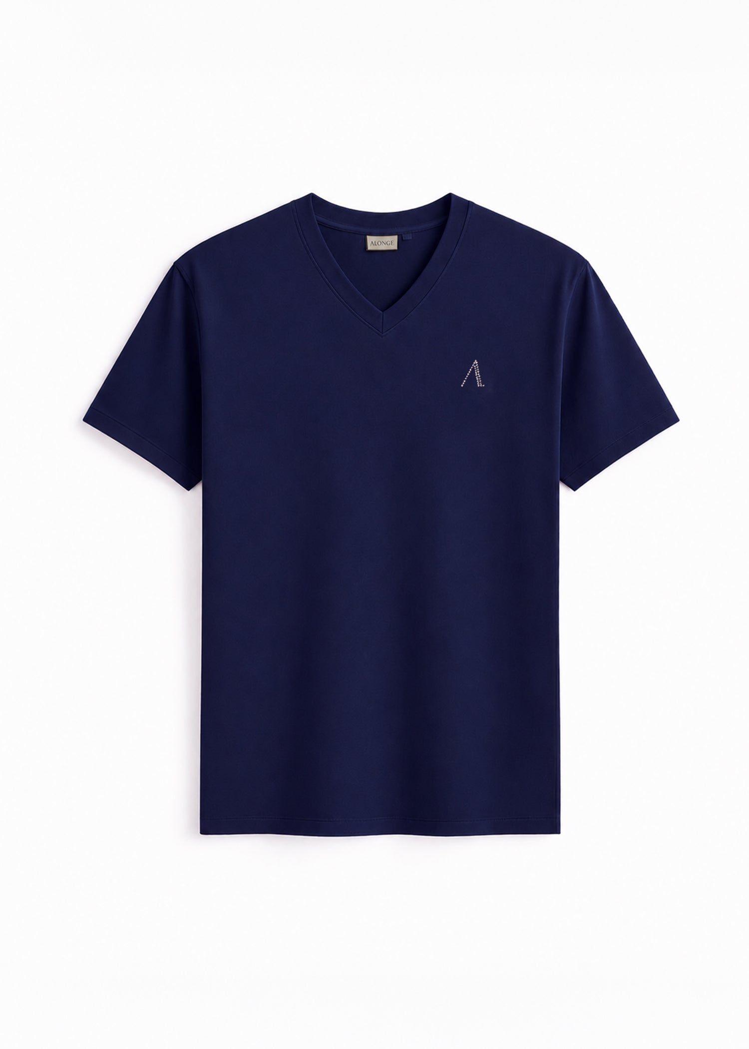 iCotton Signature Vee Neck Tee