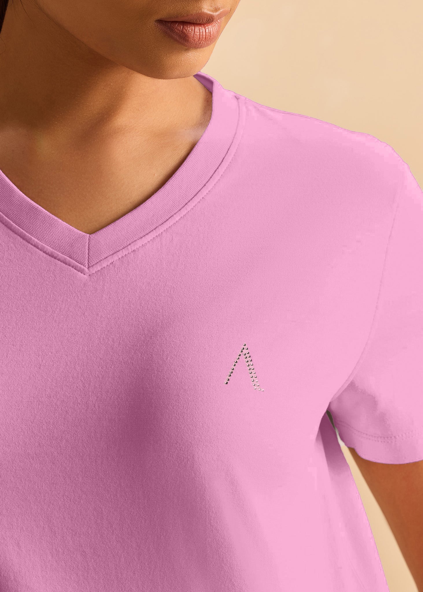 Cloud Soft Vee Neck Tee