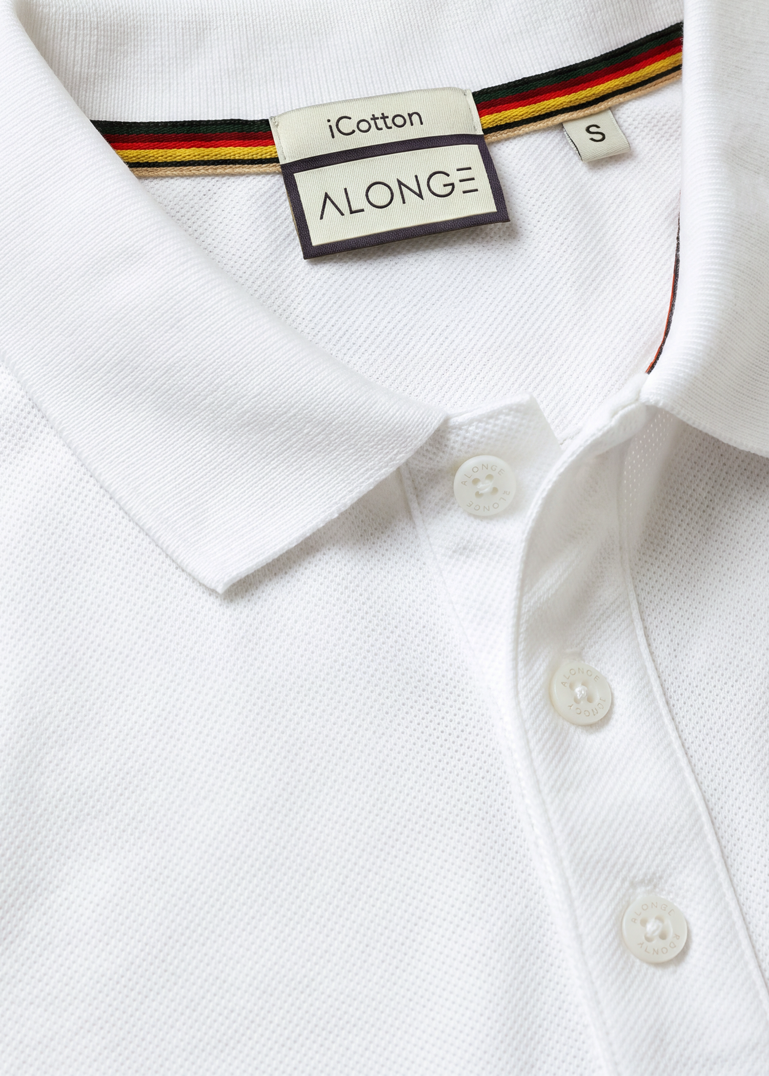 Undertone Polo T-Shirt - Classic White