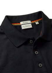 Undertone Polo T-Shirt - Jet Black