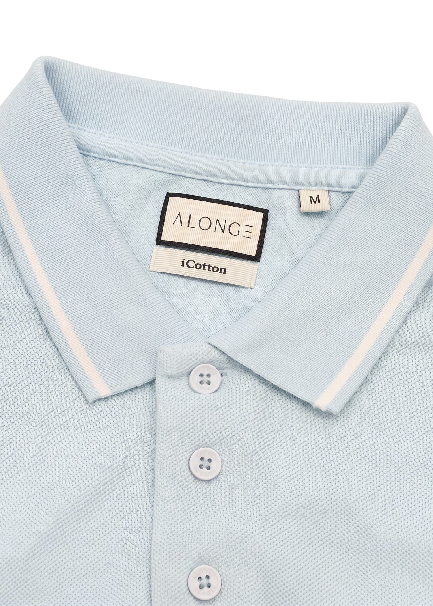 Daybreak Polo T-Shirt - Pastel Blue