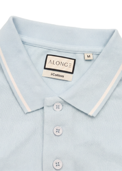 Daybreak Polo T-Shirt - Pastel Blue