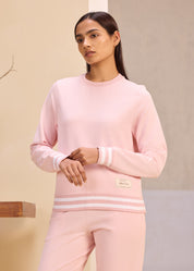 Yarn Dyed Rib Sweatshirt