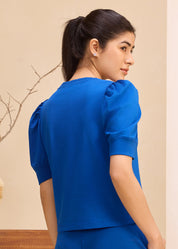 Cool Summer Pouf Sleeve Top