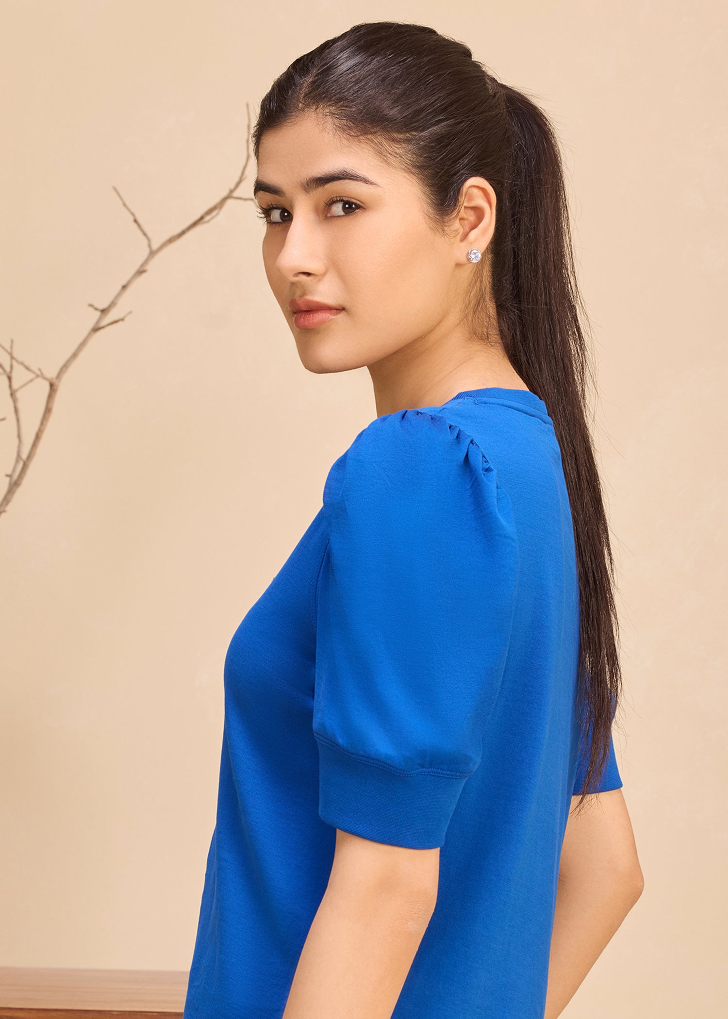 Cool Summer Pouf Sleeve Top