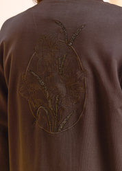 Embroidered Zipper Jacket