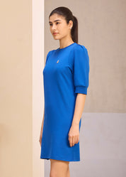 Cool Summer Pouf Sleeve Shift Dress