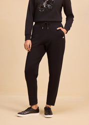 Elevated Rhinestone Tapered Pants