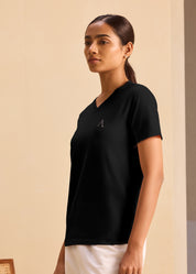 Cloud Soft Vee Neck Tee