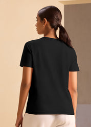 Cloud Soft Vee Neck Tee