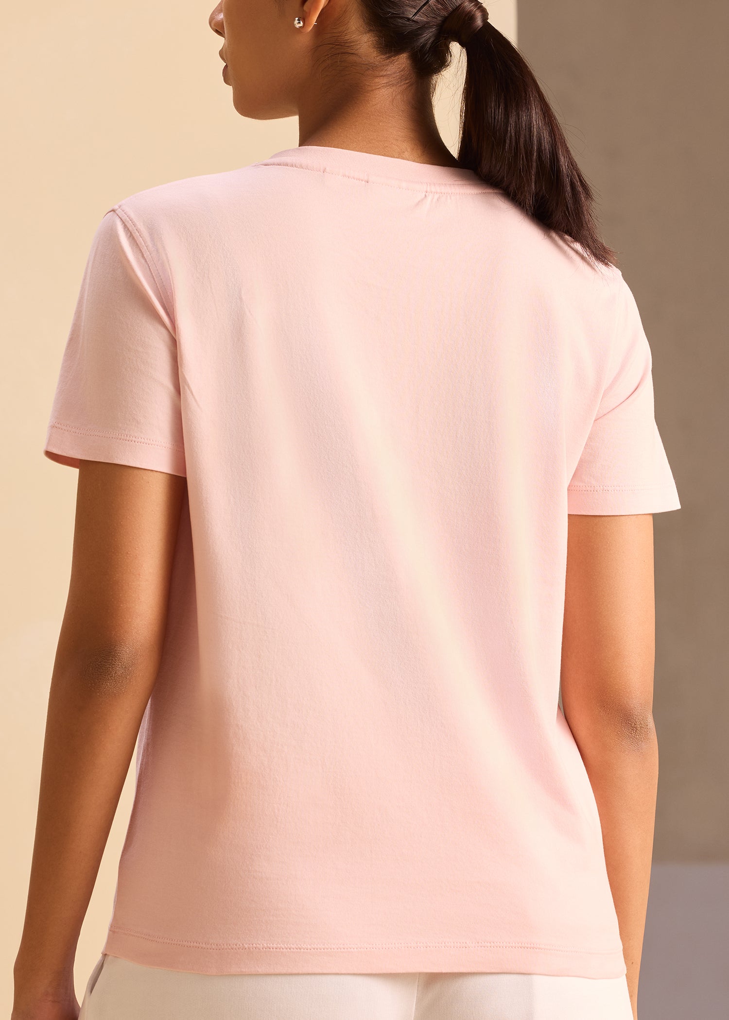 Cloud Soft Vee Neck Tee