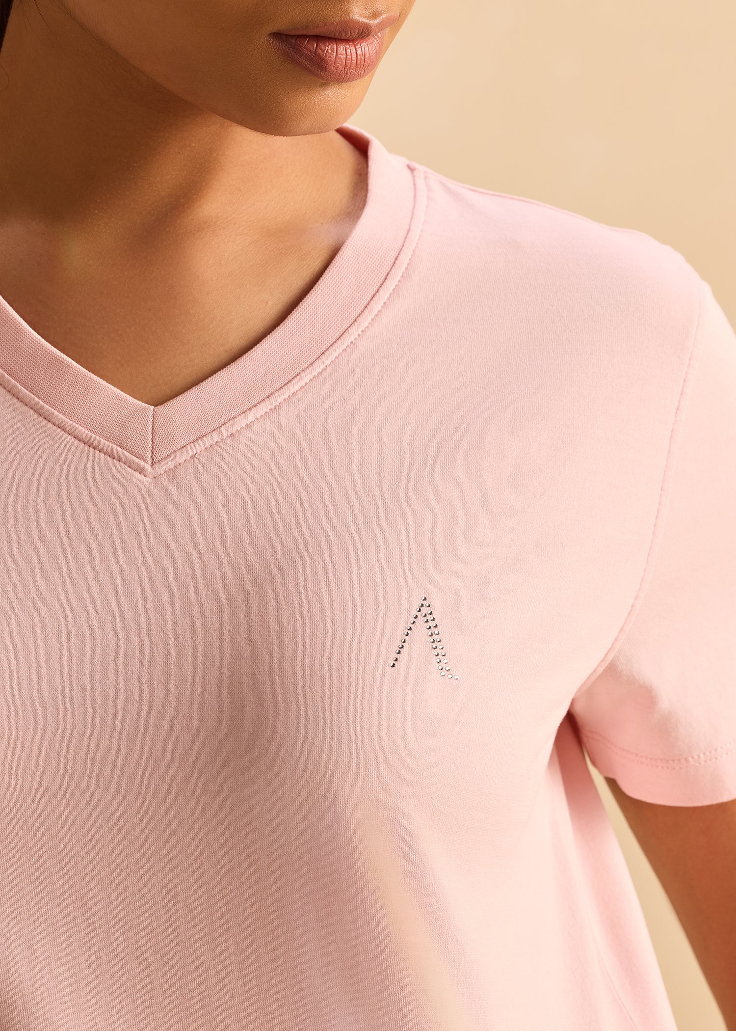 Cloud Soft Vee Neck Tee